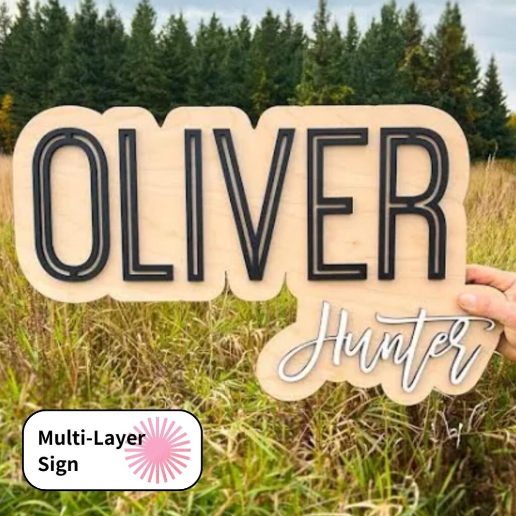 Name Sign by Store of Signs
