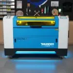 titn lsaer blue and white dual tube machine at fuse33 makerspace