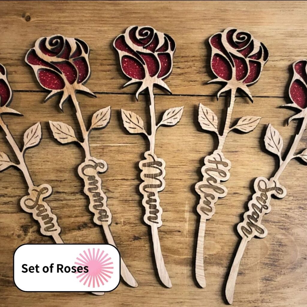 Set of Roses by Make the Day UK